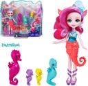 MATTEL ENCHANTIMALS SET RODINNÉ MORSKÉ KONÍKY SEDDA BÁBIKA MORSKÉHO KORÍKA