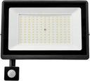 Halogénový LED reflektor 100W 9000lm s pohybovým a súmrakovým senzorom 2v1