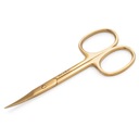 Nožnice na nechtovú kožičku Kozmetické Bent Sharp Gold Aba Group 2103
