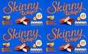 4x125g SKINNY WHIP Pomarančové čokoládové tyčinky UK