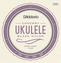 Struny na ukulele D'ADDARIO EJ53C BK Concert