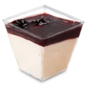Mini plastové dezertné poháre 24x120ml