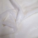 srsť x20 cm, krátka srsť, mliečne biela