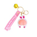 Kľúčenka SWEET RABBIT Pink Butt, vtipná ako darček