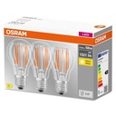 SET 3x E27 LED ŽIAROVKA 11W 2700K 1521lm OSRAM