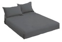 BAVLNA PREStieradlo 160x200 GRAFIT