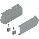 Predné kryty BLUM 21F8020 SERVO-DRIVE, sivé