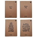 NOTEBOOK A5/60K EKO GRID (10KS), POZEMOK ZASĽÚBENÝ