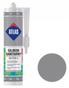 ATLAS strieborný silikón (136) 280ml