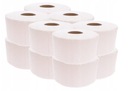 Jumbo biely mäkký toaletný papier fi19 12 kusov 90m