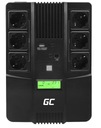 UPS UPS 800VA 480W LCD 6x SCHUKO + GREEN CELL GC UPS PROGRAM