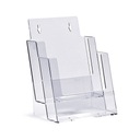 Stojan na letáky 2 x A5 liate plexi 2C160