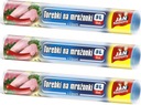 VRECKÁ NA MRAZENÉ POTRAVINY 3L Jan Niezbędny 50 KS x 3 balenia