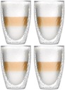 4 POHÁRE THERMAL ALESSIA LATTE CAPPUCCINO