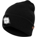 ZIMNÁ ČIAPKA s LED baterkou USB univerzálna B