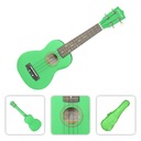 Zámecké zelené sopránové ukulele + puzdro