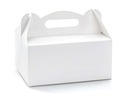 Biele tortové krabičky 19x14x9cm 10ks