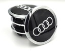 Krytky ráfikov AUDI, krytky ráfikov, krytky kolies AUDI, 69 mm, 4 ks.