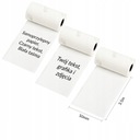 BeMark PP biela papierová páska 50mmx3,5m nálepky štítky poznámky x3