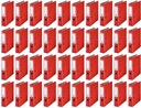 Esselte ekonomický kancelársky zakladač A4 75 mm červený x 40 ks