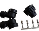 KONEKTOROVÁ ZÁSTRČKA AMP 4-KOLÍKOVÝ BAYONET UHOL 1-967325-1