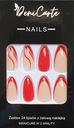 HROTY NA UMELÉ NECHTY 24KS 9195 RED FRENCH SWIRL