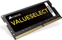 Pamäť pre notebook Corsair Value Select DDR4 16 GB