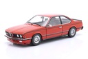 BMW 635 CSI (E24) 1984 Henna Red Solido 1:18 1/18 Model auta S1810301