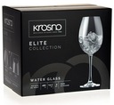 VEĽKÉ poháre na vodu KROSNO Elite 480ml