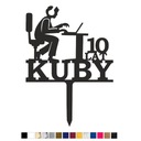 Topper pre hráča IT hier s názvom farby tortu