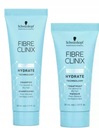 Schwarzkopf Fiber Clinix Hydrate Set hydratačný šampón 50ml maska ​​30ml