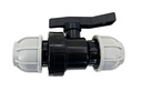 Skrutkový guľový ventil PE 40/40 mm odkvapkávací systém