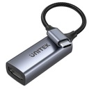 Unitek Adaptér USB-C na HDMI 2.0 4K@60Hz hliník 15 cm