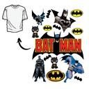 Nažehľovacia súprava Batman Nažehľovačky na tričká na oblečenie 30x20cm