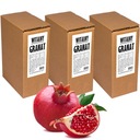 Šťava z granátového jablka 100% prírodný 3x3L NFC z granátových jabĺk pre dedka bez cukru