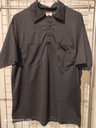 Čierna rozhodcovská košeľa, veľkosť L, rukávy