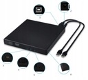 Externá napaľovačka USB DVD / CD mechanika pre notebook
