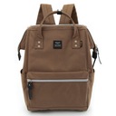 Mestský školský batoh Himawari HM1882 na notebook 15,6 CORDURA, hnedý