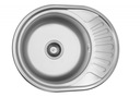 LIDZ drez 57X45X18 Oceľ/MicroLen+sifón