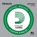 DAddario NW066 Nikel Wound jednoduchá struna