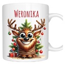DARČEKOVÝ HRNČEK VIANOČNÝ VIANOČNÝ SOB VIANOČNÝ STROMČEK SANTA SANTA meno
