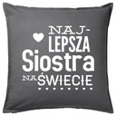 Vankúšový darček NAJLEPŠIA SESTRA NA SVETE
