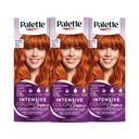 Palette Intensive Color Farba na vlasy 7-77 Intensive Copper 3 kusy