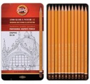 Grafitové ceruzky SADA 12 ks 5B-5H KOH-I-NOOR