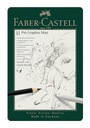 Ceruzky FABER CASTELL PITT GRAPHITE MATT (8 kusov)