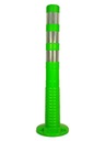 Ohybný stĺpik v=75 cm zelený so skrutkami