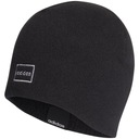 Teplá zimná čiapka Adidas, čierny fleece
