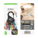 Niteize KEYRACK S-BINER Black KRK2-01-R6