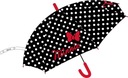 Čierny dáždnik Minnie Mouse