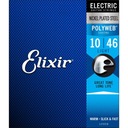 Str.Elixir pre elektrickú gitaru Polyweb 10-46